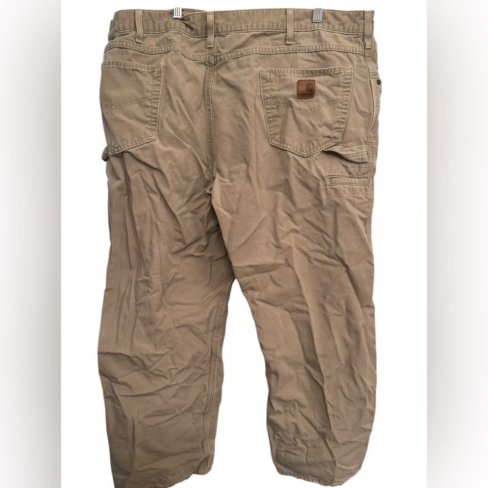 Men’s Carhart pants size 42x30 Loose fit Carpenter work blue collar construction